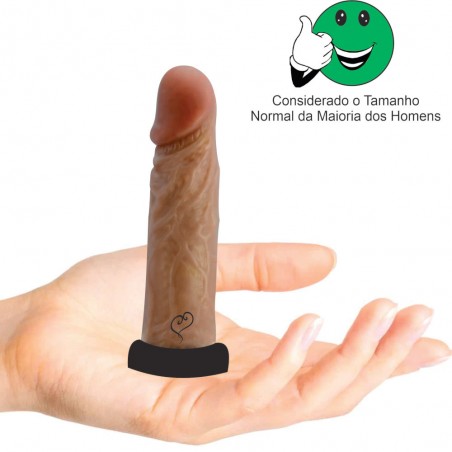 Pênis N 01 Básico Royal Dildo 14cm X 3,5cm inNamorata Super Macio Prótese Peniana