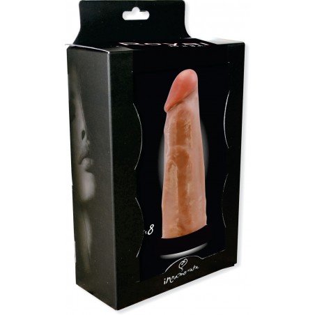 Pênis N 08 Básico Prótese Peniana Dildo 15cm X 4,5cm inNamorata Super Macía
