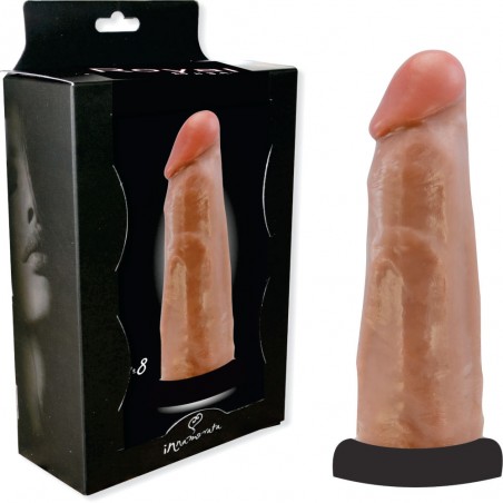 Pênis N 08 Básico Prótese Peniana Dildo 15cm X 4,5cm inNamorata Super Macía