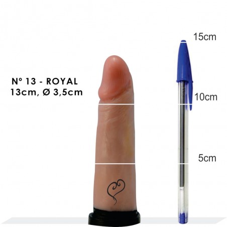 Pênis N 13 Básico Dildo 13cm X 3,5cm inNamorata Prótese Penianan Super Macia