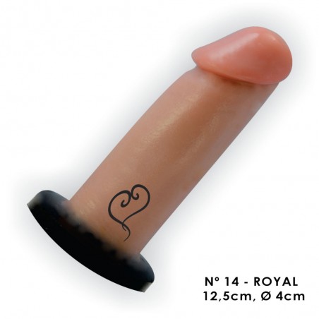 Pênis N 14 Básico inNamorata Dildo 12cm X 4,5cm Prótese Peniana Super Macia