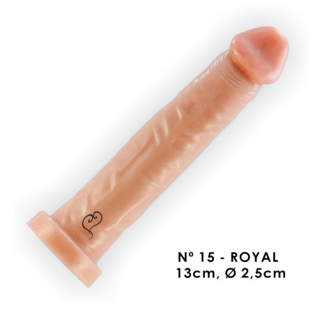 Pênis N 15 Básico Prótese Peniana Dildo 13cm X 2,5cm Super Macia inNamorata