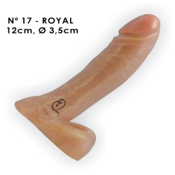 Pênis N 17 Básico Prótese Dildo 12cm X 3,5cm Macia inNamorata