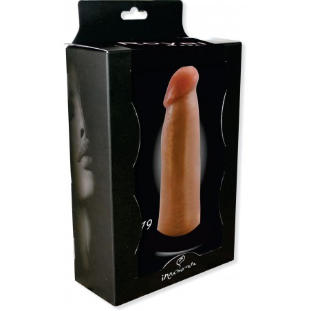 Pênis N 19 Básico Prótese Peniana Dildo 15cm X 4cm inNamorata Love Itens