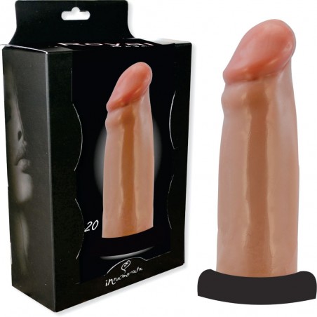 Pênis N 20 Básico Prótese Peniana Dildo 16cm X 4,5cm Super Macia inNamorata Love Itens