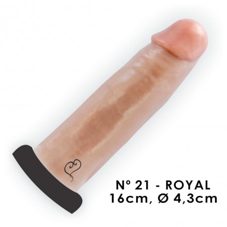 Pênis N 21 Básico Prótese Peniana Dildo 16cm X 4,3cm Super Macia inNamorata