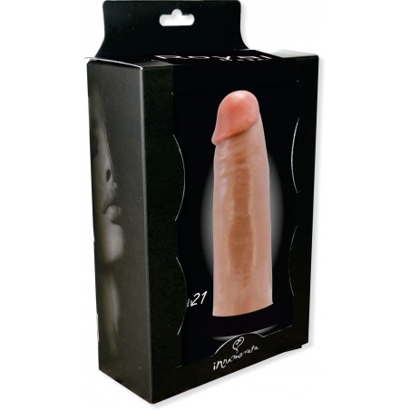 Pênis N 21 Básico Prótese Peniana Dildo 16cm X 4,3cm Super Macia inNamorata