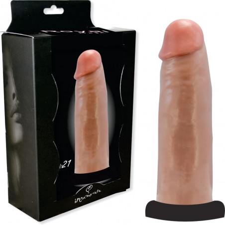 Pênis N 21 Básico Prótese Peniana Dildo 16cm X 4,3cm Super Macia inNamorata