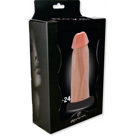 Pênis N 24 Básico Soft Prótese Peniana Macia Dildo 17cm X 4,5cm inNamorata Love Itens
