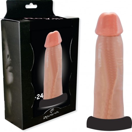 Pênis N 24 Básico Soft Prótese Peniana Macia Dildo 17cm X 4,5cm inNamorata Love Itens