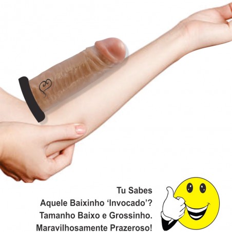 Pênis N 29 Básico Grosso Dildo 16cm X 5 cm Prótese Peniana Super Macia inNamorata Love Itens