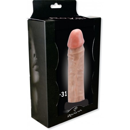 Pênis N 31 Básico Prótese Peniana Super Macia Dildo 19cm X 4,5 cm inNamorata Love Itens