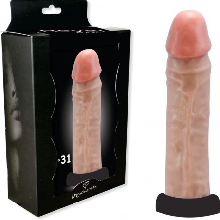 Pênis N 31 Básico Prótese Peniana Super Macia Dildo 19cm X 4,5 cm inNamorata Love Itens