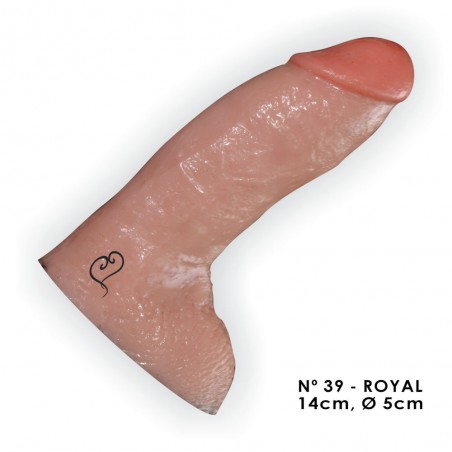 Pênis N 39 Com Bag Prótese Peniana Especial Dildo 14cm X 5 cm inNamorata