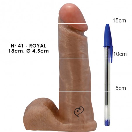 Pênis Bag N 41 Prótese Peniana com Bag Dildo 18cm X 4,5 cm Especial