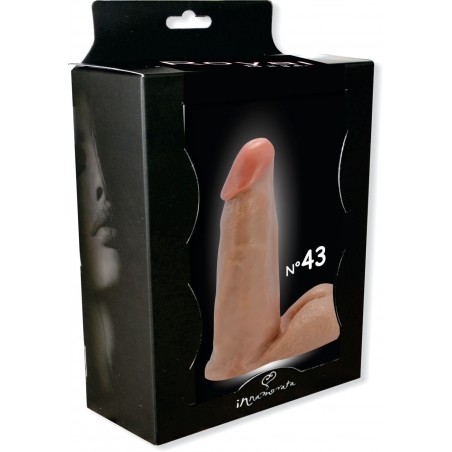 Pênis N 43 Básico Com Bag Delicia Dildo 16cm X 5cm Prótese Peniana