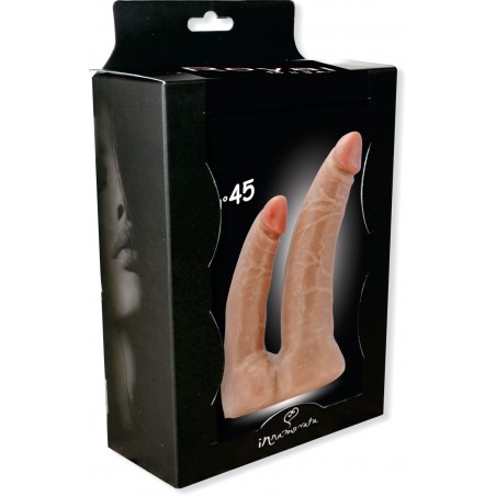 Dois Pênis Especial Para Dupla Penetração Básico N 45 Dildo Um de 15cm X 4cm E Outro de 12cm X 3 cm