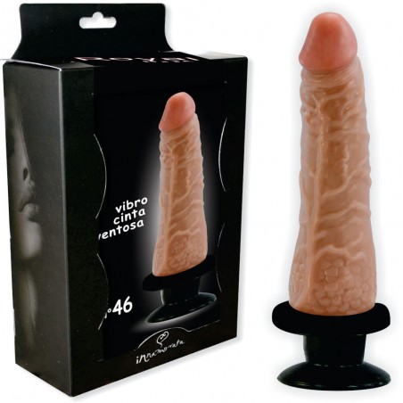 Pênis N 46 Versátil Dildo 15cm X 4cm Vibrador Ventosa Para Grudar Piso Revestimento