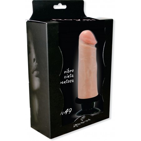 Pênis N 49 Versátil Vibrador Dildo 18cm X 4 cm Ventosa Para Grudar Piso Revestimento
