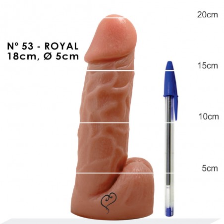 Pênis N.53 Bag Super Dildo 16cm X 5 cm Cyber Gel Prótese Peniana