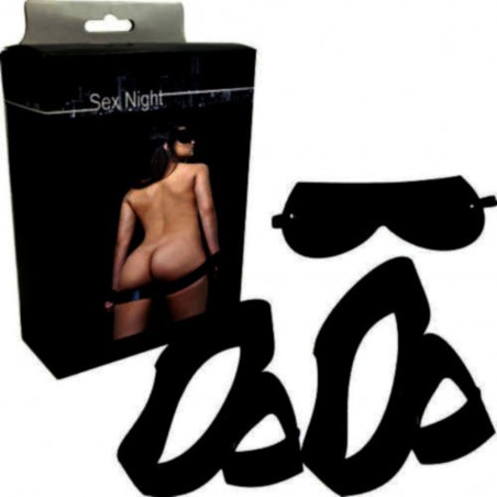Algemas Coxas & Punhos Ajustável Bdsm Sexy Com Máscara inNamorata Love Items