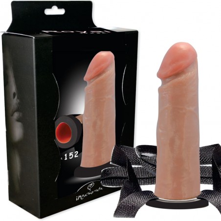 Capa Peniana 18 CM Realística Penetração Macia Confortável