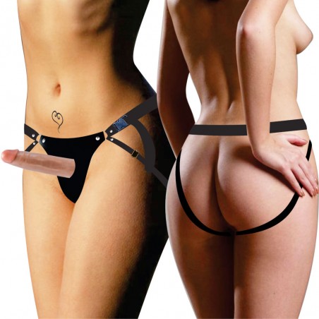 StrapOn Pênis Com Cinta Strap On 15cm Galopar Ousadamente