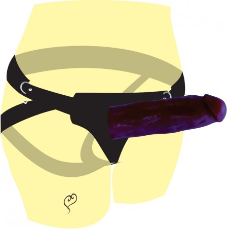 Strap On Maxx Color Pênis Com Cinta 20cm Ousado