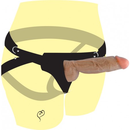 Strap On Maxx 19CM Pênis Com Cinta Ousado Maravilhoso