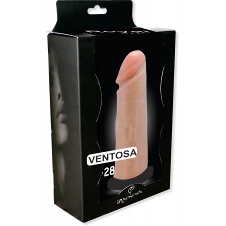 Pênis Ventosa N 28 Básico Prótese Peniana Dildo Super Macia inNamorata Love Itens
