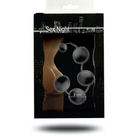 Colar Tailandês Anal Beads 4 Bolas Esferas Bolinhas do Prazer Fetiche Innamorata Love Items