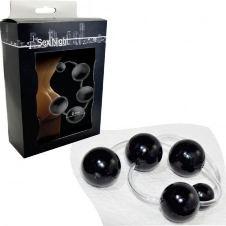 Colar Tailandês Anal Beads 4 Bolas Esferas Bolinhas do Prazer Fetiche Innamorata Love Items