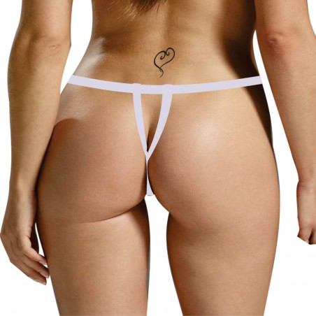 Calcinha e Soutien Aberta Branca Femme Fatale Very Sexy