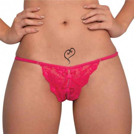 Calcinha e Soutien Aberta Vermelha Femme Fatale Very Sexy