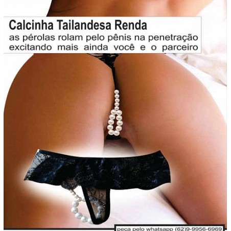 Calcinha Tailandesa em Renda Vermelha