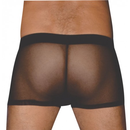 Cueca Sexy Boxer Tule Transparente Ousada