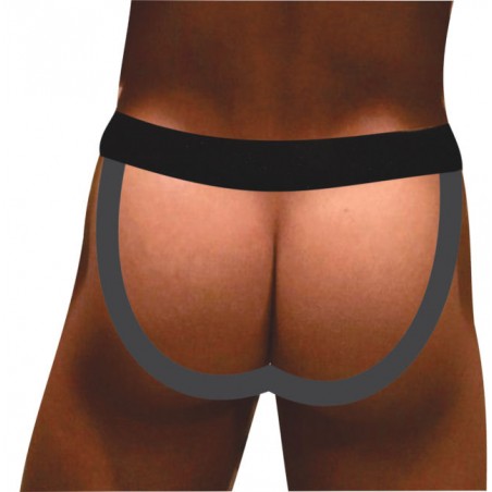 Cueca Sexy Arrastão Jockstrep Redinha Frontal e Bunda Livre