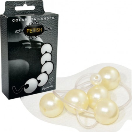 Colar Tailandês Anal Beads 5 Bolas Anais Esferas Bolinhas Fetiche inNamorata Love Items