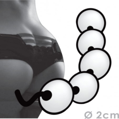 Colar Tailandês Anal Beads 5 Bolas Anais Esferas Bolinhas Fetiche inNamorata Love Items