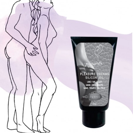 ÓLEO ÍNTIMO SILICONE PLEASURE DREAMS INNAMORATA SEXO ANAL SUPER CONFORTÁVEL