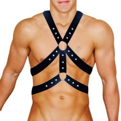 Harness Peitoral Manesk CouroEco Ruthless Collection