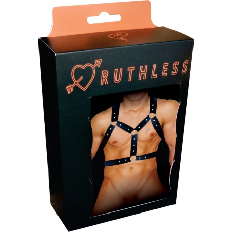 Harness Peitoral Top Gladiador CouroEco Ruthless Collection