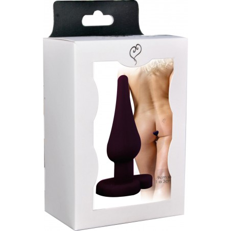 Plug Anal Black Sexy Color Cinturado Pluguinho Delicia Prazeroso Delicado Soft