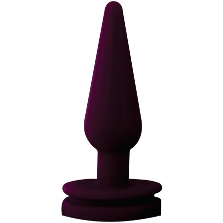 Plug Anal Cônico Black Sexy Plugzinho Delicia Prazeroso Delicado Soft