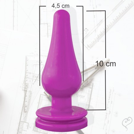 Plug Anal Delicia Cintura Definida Prazeroso Soft Pink Fun Colors