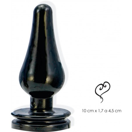Plug Anal Delicia Black Sexy Cintura Definida Soft Prazeroso