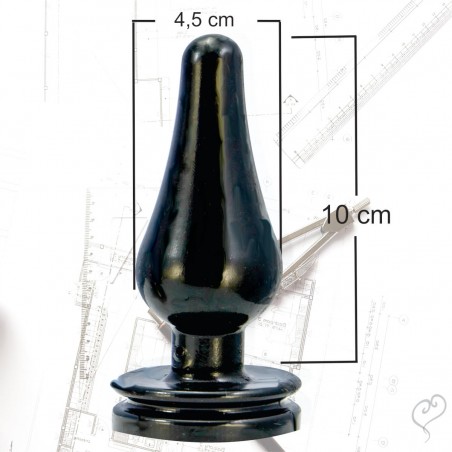 Plug Anal Delicia Black Sexy Cintura Definida Soft Prazeroso