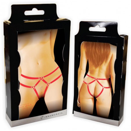 Calcinha Fake Realce Sexual Vermelha Feminino Coleção Femme Fatalle