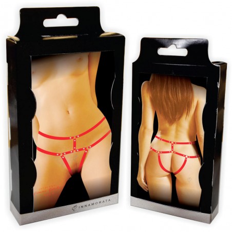 Calcinha Invisível Fake Vermelha Coleção Femme Fatalle Ousada Very Sexy
