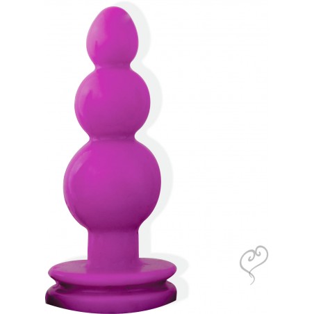 Plug Anal Bool Pink Fun Colors Esferas Escalonada Estimuladora Prazerosa